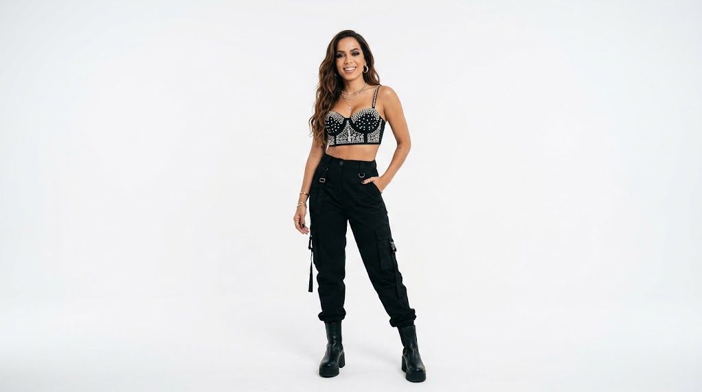 Anitta é coroada rainha de bateria da Grande Rio e se emociona em noite histórica
